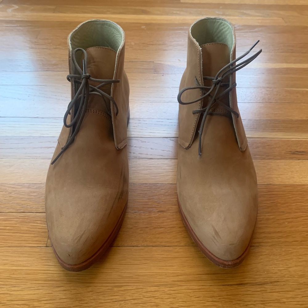 Nisolo lace up bootie